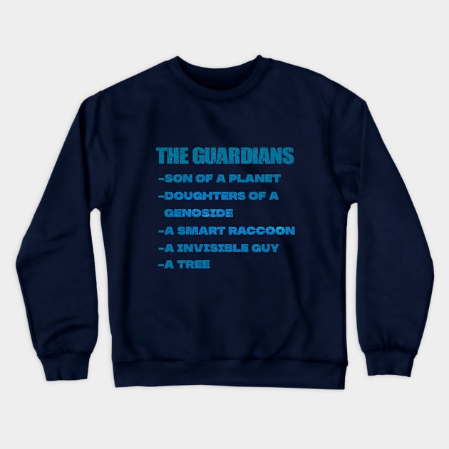 team guardians Crewneck Sweatshirt by nowsadmahi